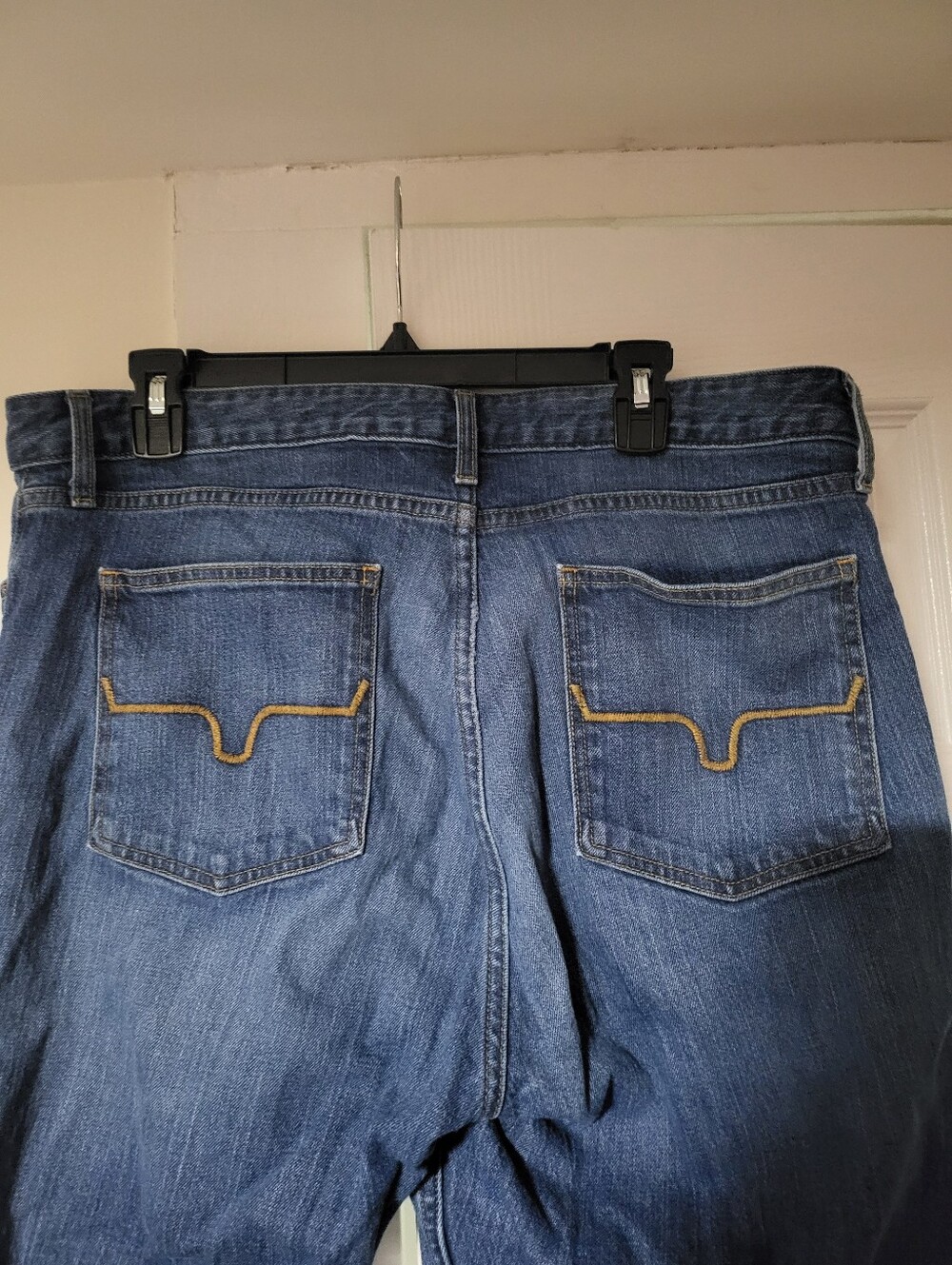 Kimes Ranch Womens Jennifer Ultra High Rise Wide Flare Mid Wash Jeans Size 16 30 - Picture 6 of 12